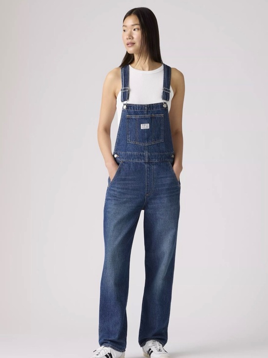 Levi's Denim - Levi's Vintage Wash Blue Denim Women's Overalls